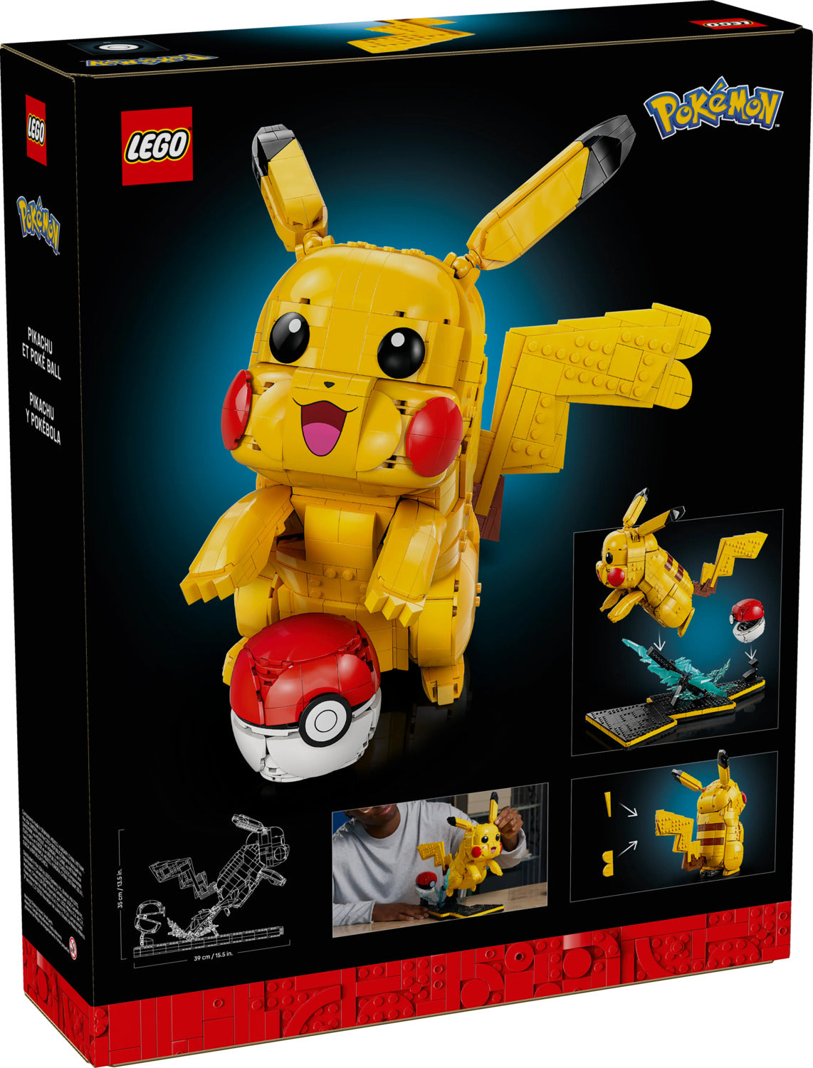 LEGO® Pokémon™ Pikachu and Poké Ball
