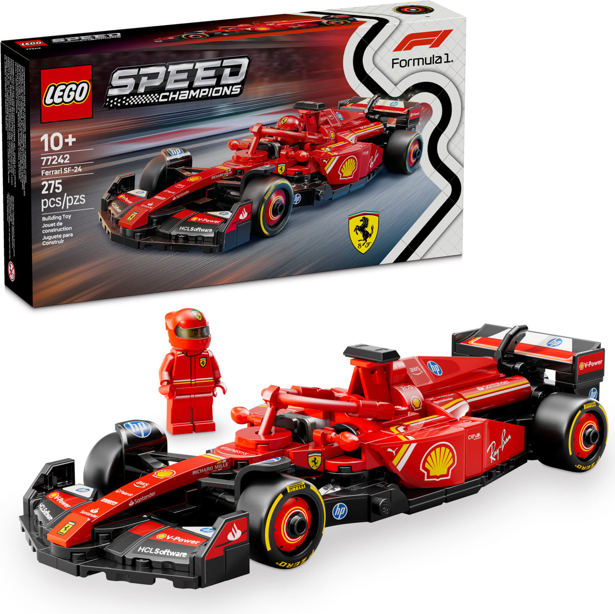 LEGO Speed Champions: Ferrari SF-24 F1® Race Car