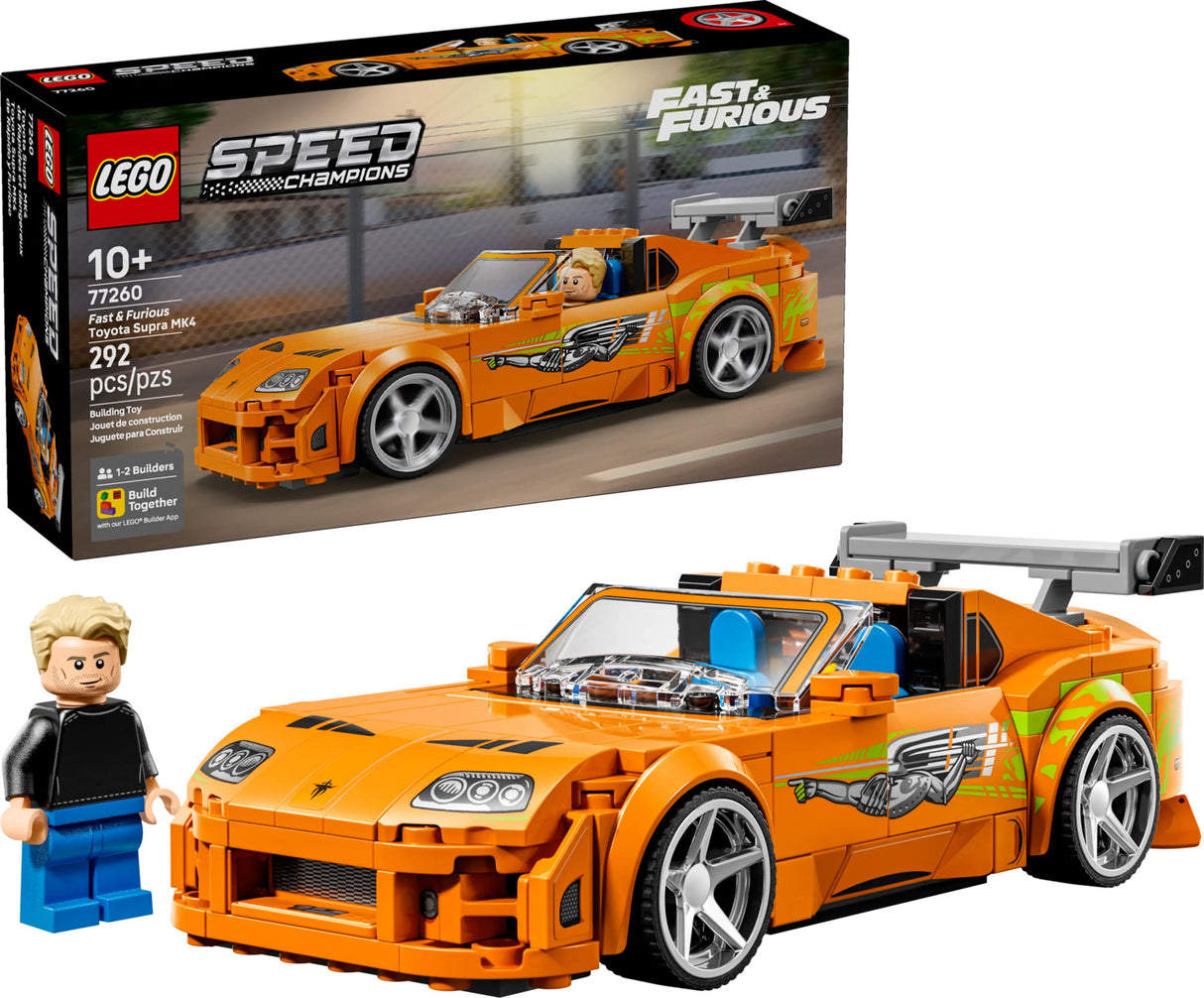 LEGOĀ® Speed Champions The Fast and The Furious Toyota Supra MK4