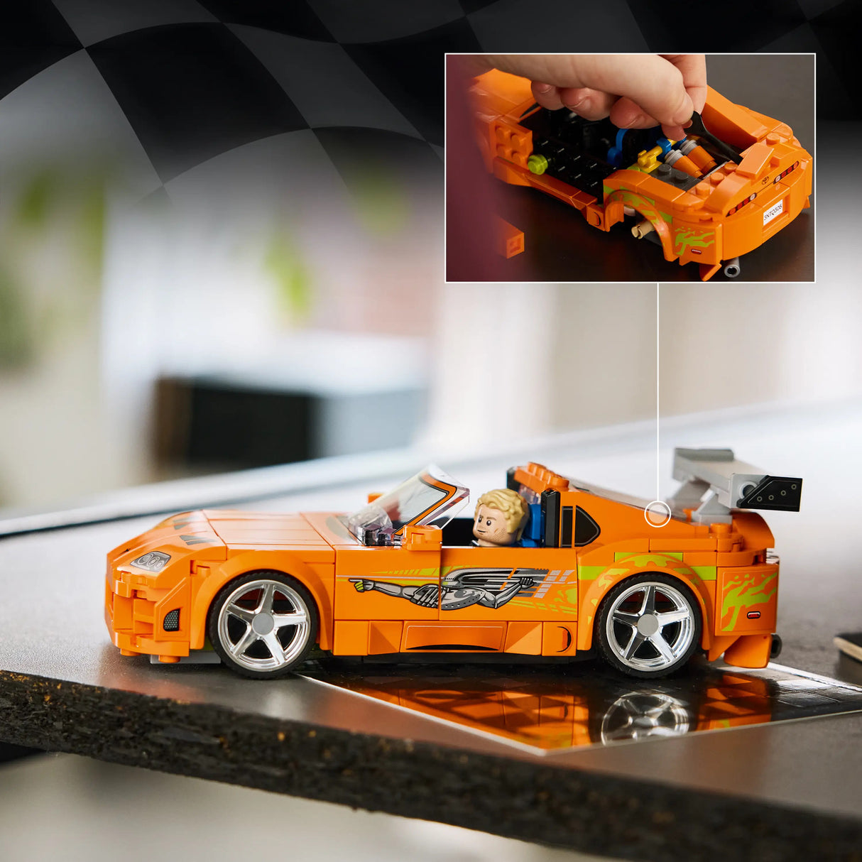 LEGOĀ® Speed Champions The Fast and The Furious Toyota Supra MK4
