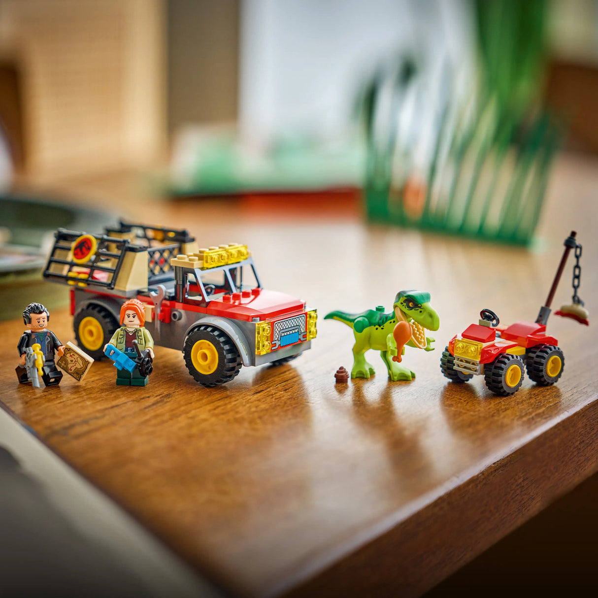 LEGOĀ® Jurassic World Young T. rex Transport Truck