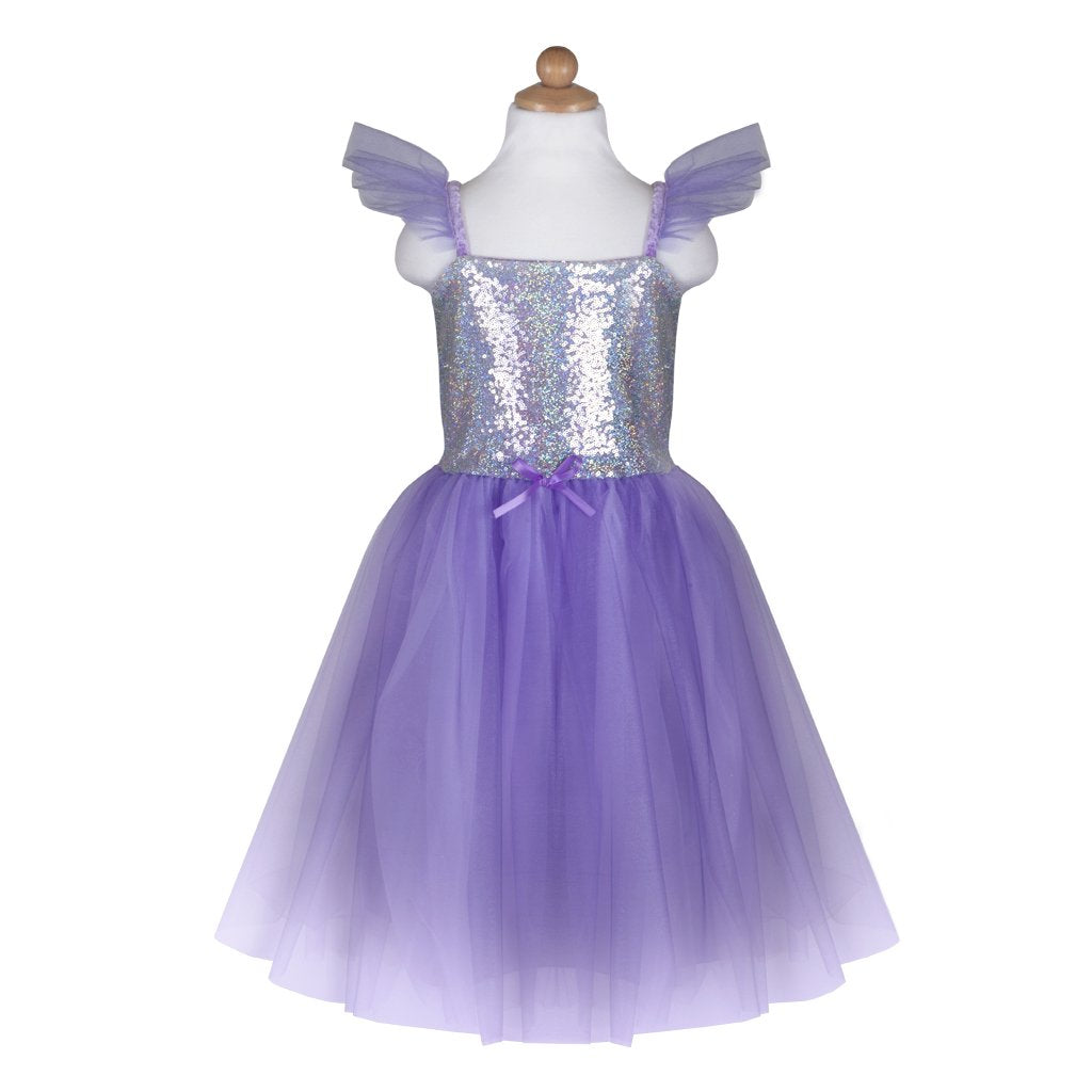 Sequins Lilac Dress - Size 3-4