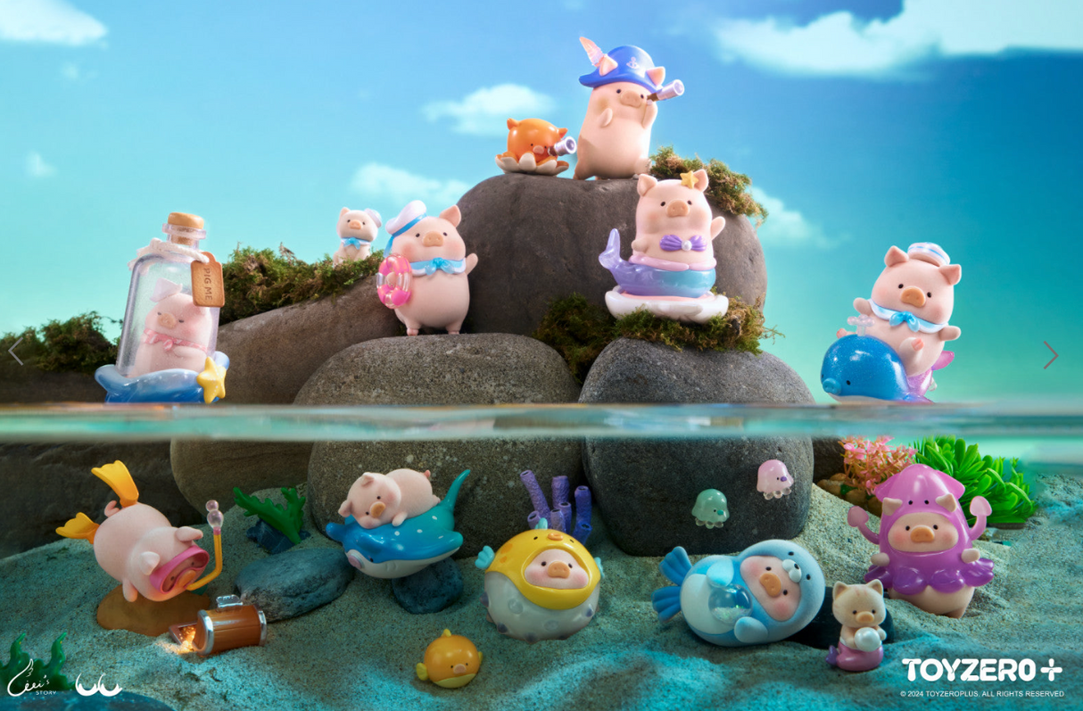 LuLu Piggy Ocean Series - Blind Box - Single - Random Pick!