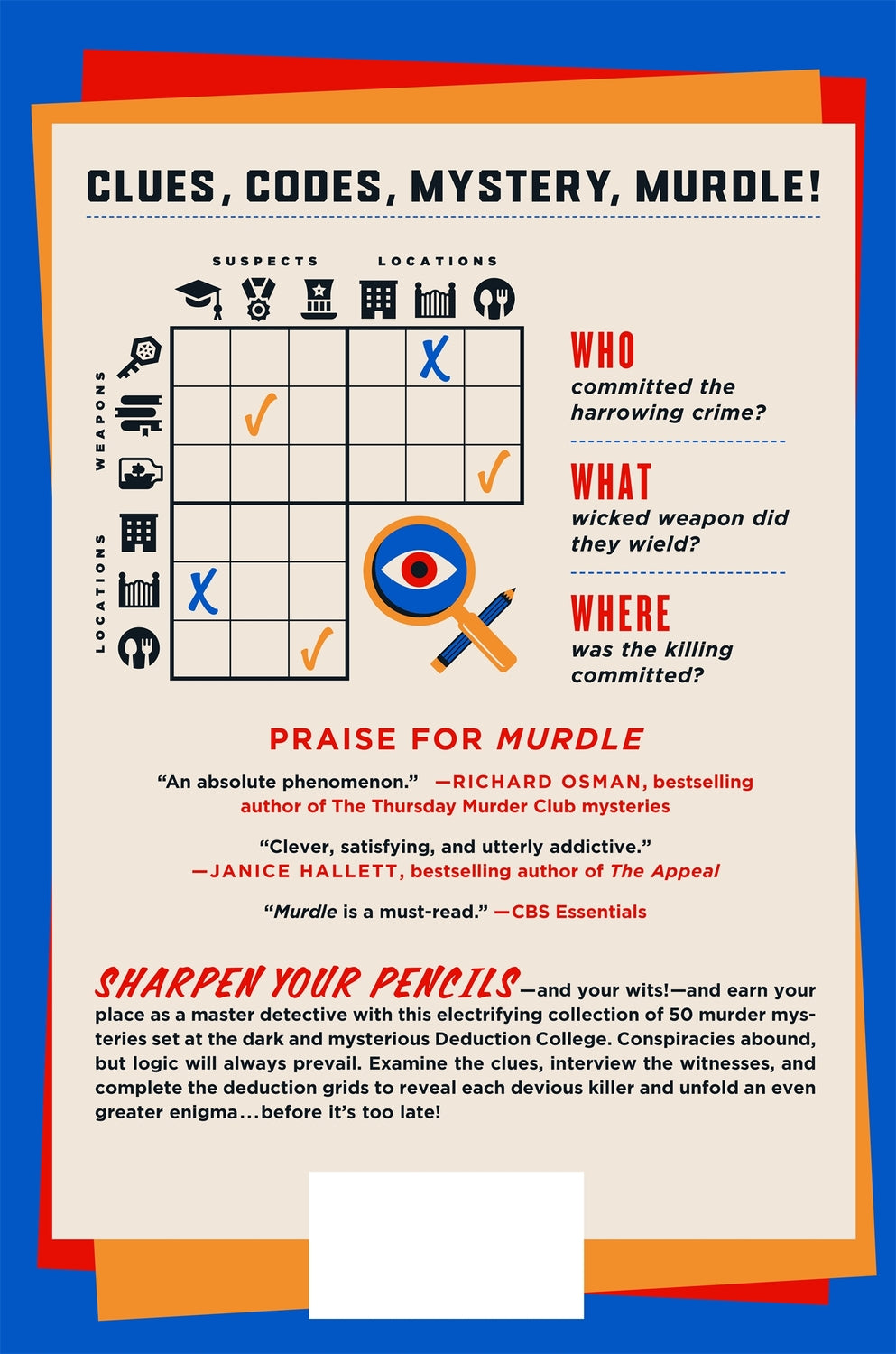 Murdle: The School of Mystery: 50 Seriously Sinister Logic Puzzles