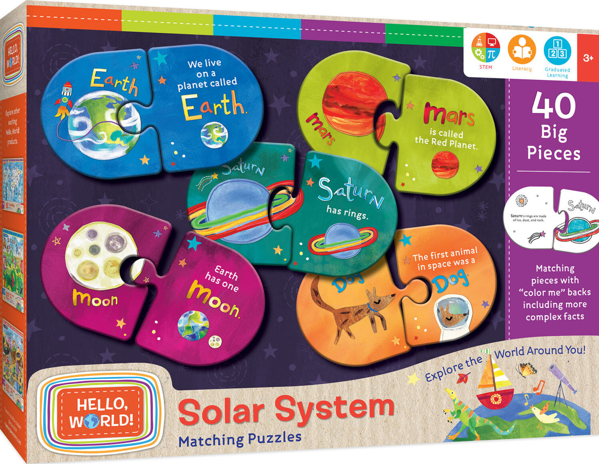 Hello, World! - Solar System Matching Puzzles