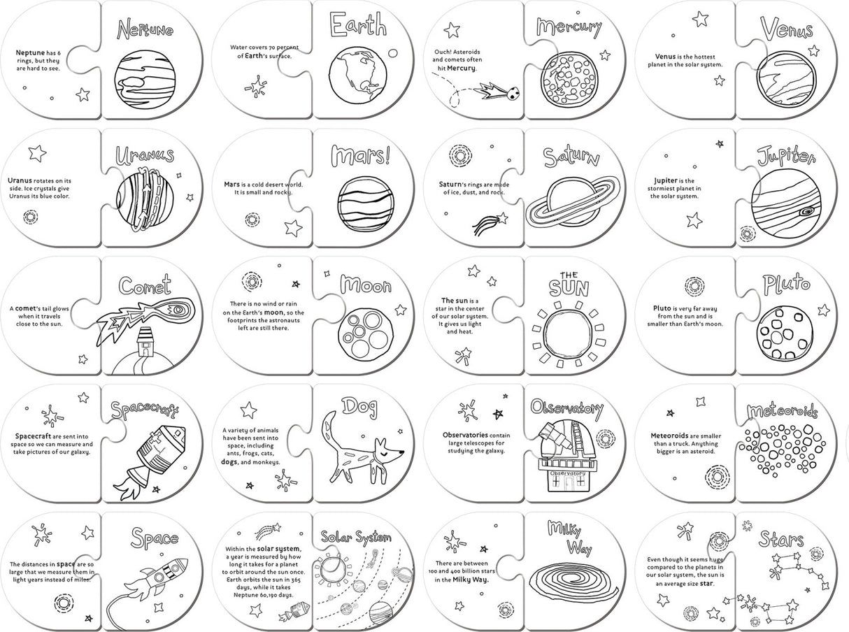 Hello, World! - Solar System Matching Puzzles