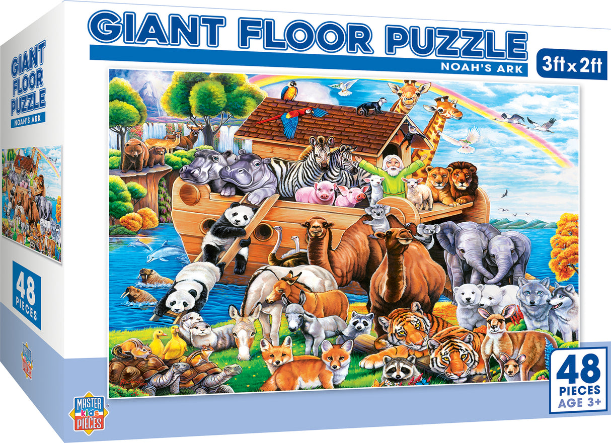 48 Piece Noah's Ark Floor Puzzle MasterPieces Puzzle Co.