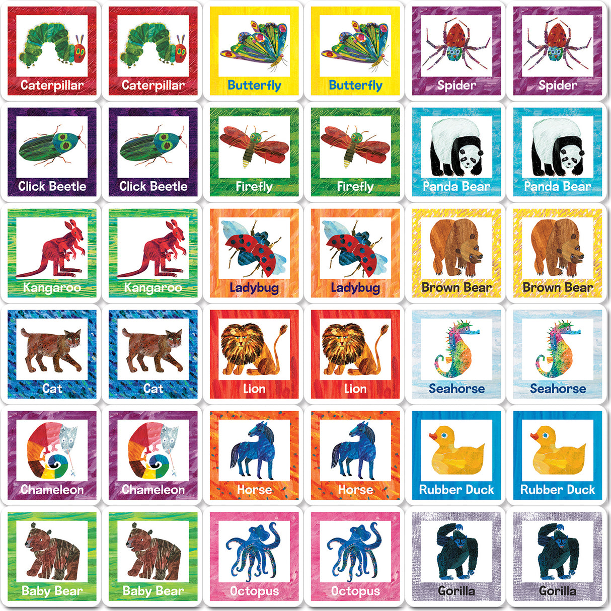World of Eric Carle Matching Game
