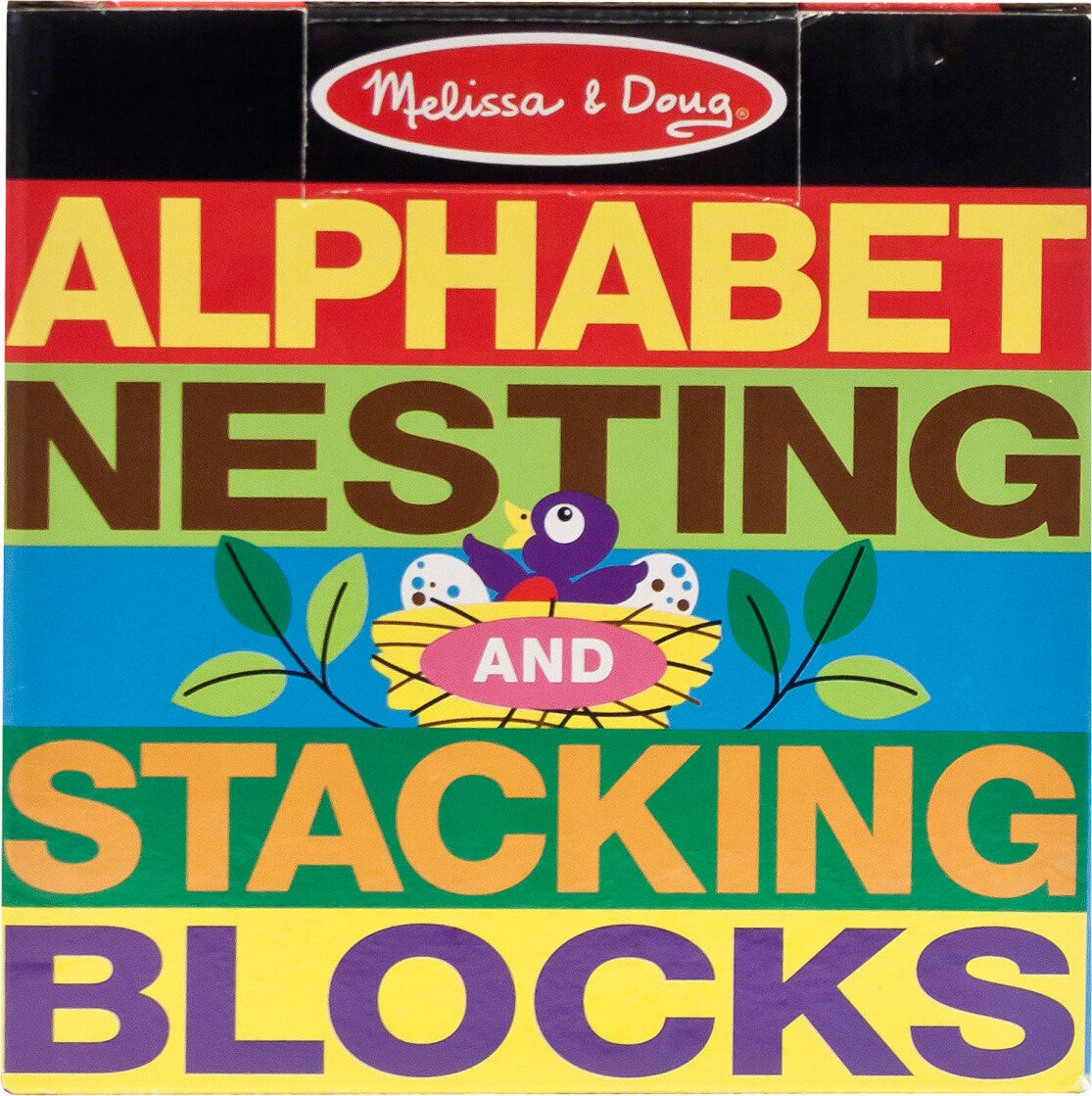 Alphabet Nesting and Stacking Blocks (UC)