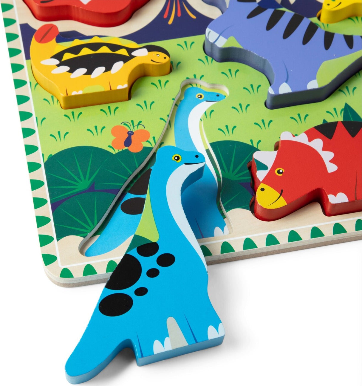 Dinosaurs Chunky Puzzle - 7 Pieces Melissa & Doug