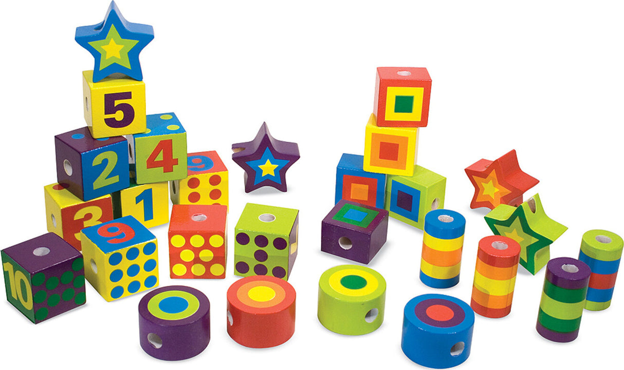 Lacing Beads in a Box Melissa & Doug