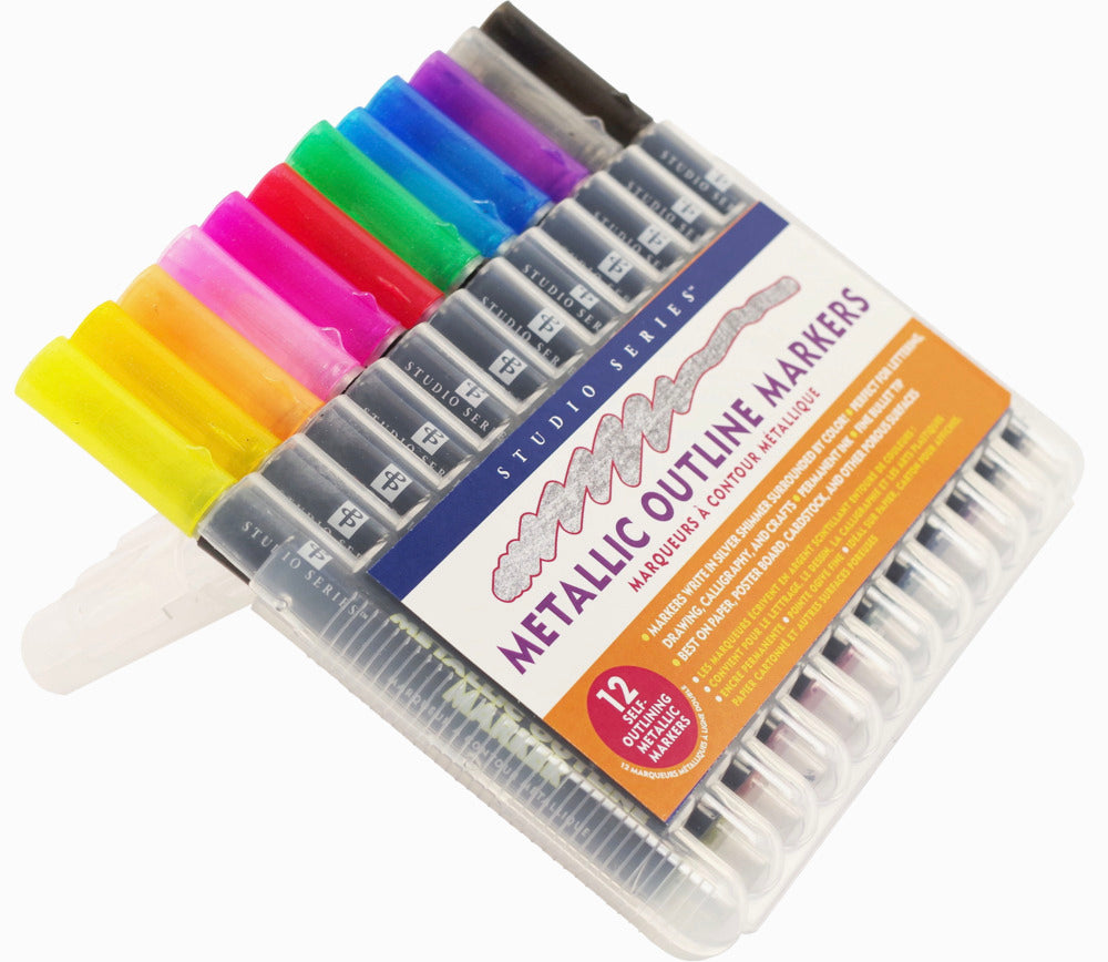 Studio Series Metallic Outline Markers