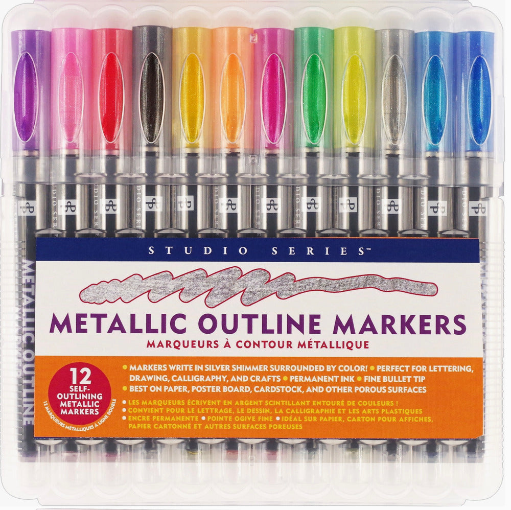 Studio Series Metallic Outline Markers