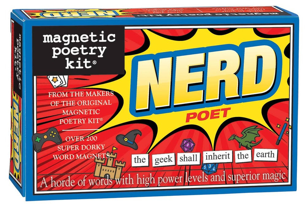 Magnetic Poetry - Nerd Poet Magnetic Poetry
