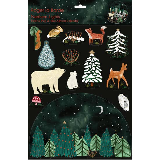Northern Lights Pop and Slot Advent Calendar