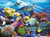 200 Piece Puzzle, Ocean Turtles