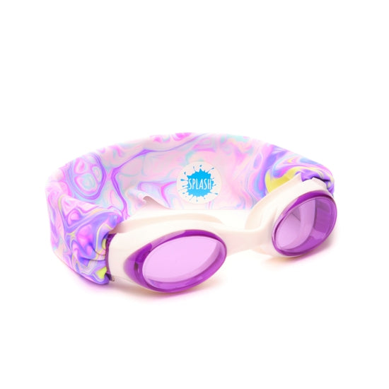Swim Goggles - Pastel Swirl Splash Swim Goggles