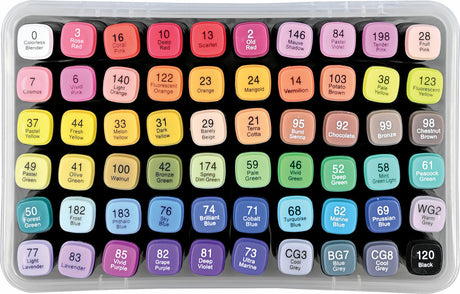 Studio Series Artist's Dual-Tip Alcohol Markers (Set of 60 colors)