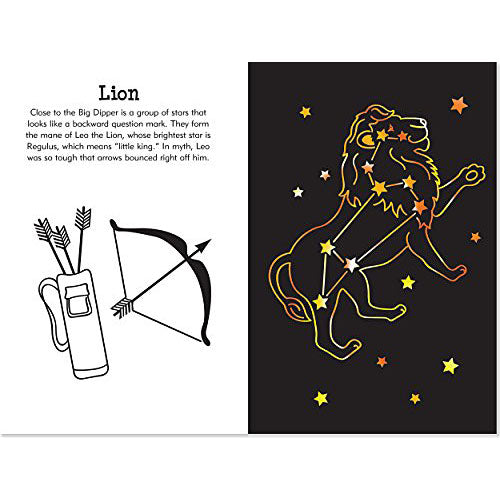 Constellations Scratch & Sketch Activity Book