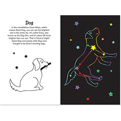 Constellations Scratch & Sketch Activity Book