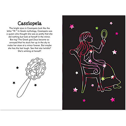 Constellations Scratch & Sketch Activity Book