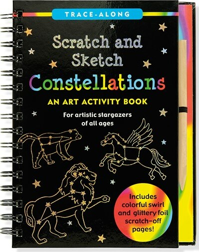 Constellations Scratch & Sketch Activity Book