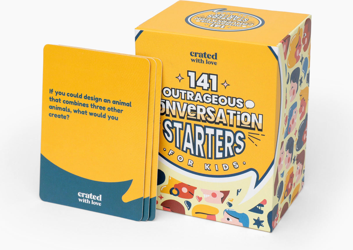 141 Outrageous Conversation Starters for Kids Project Genius