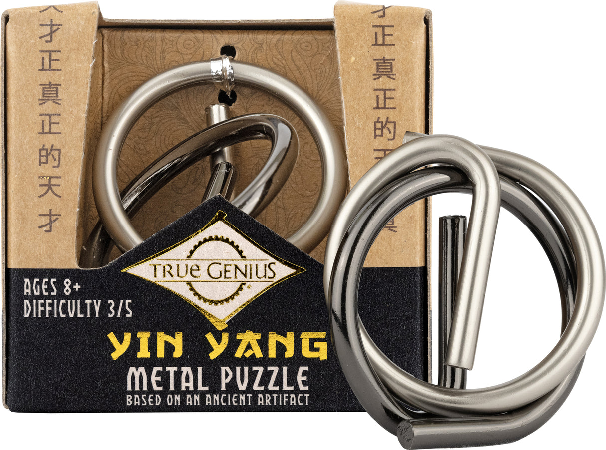 Yin Yang - Metal Disentanglement Puzzle