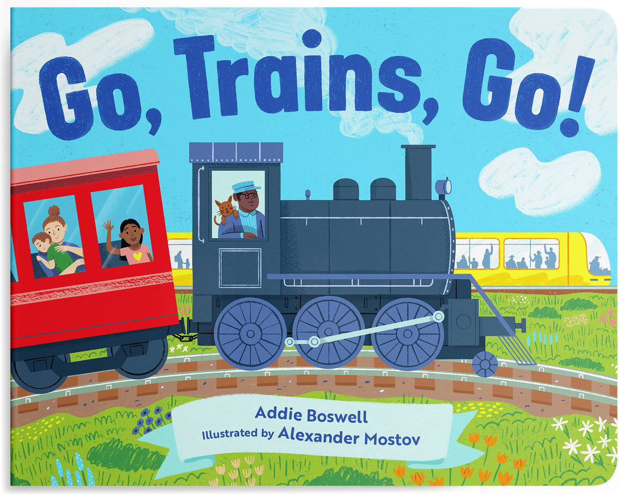 Go, Trains, Go! A Train Book for Toddlers 1-3