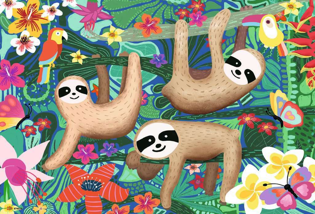 2x24 Piece Puzzles, Koalas And Sloths
