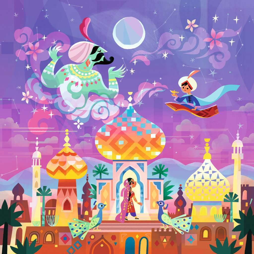 The Thousand and One Nights Puzzle (64 pc)
