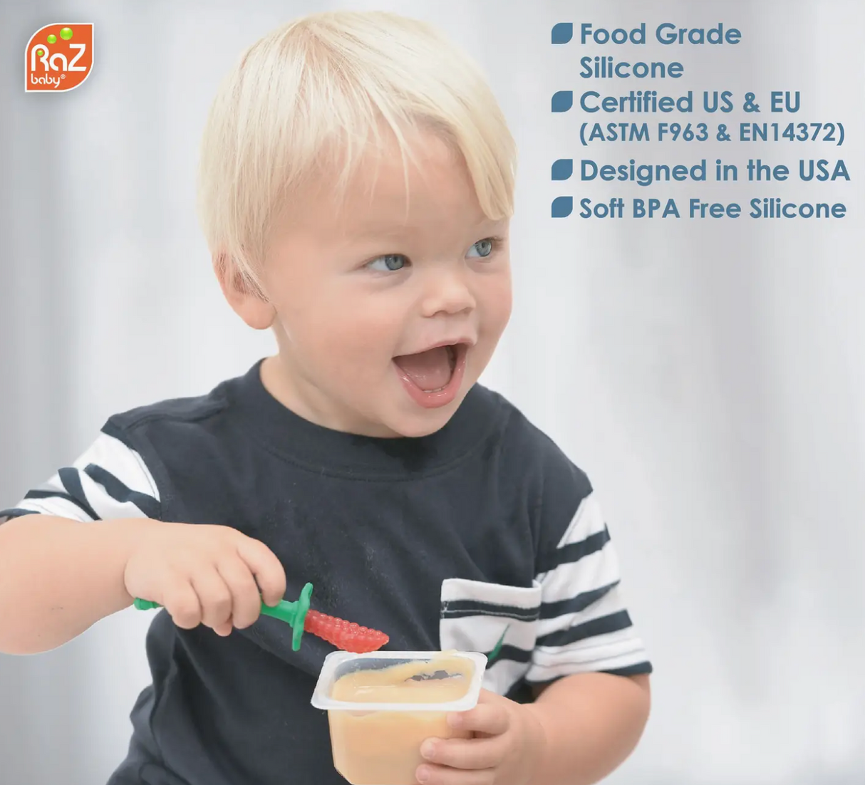 RaZberry Infant Training Spoon - Pack of 2