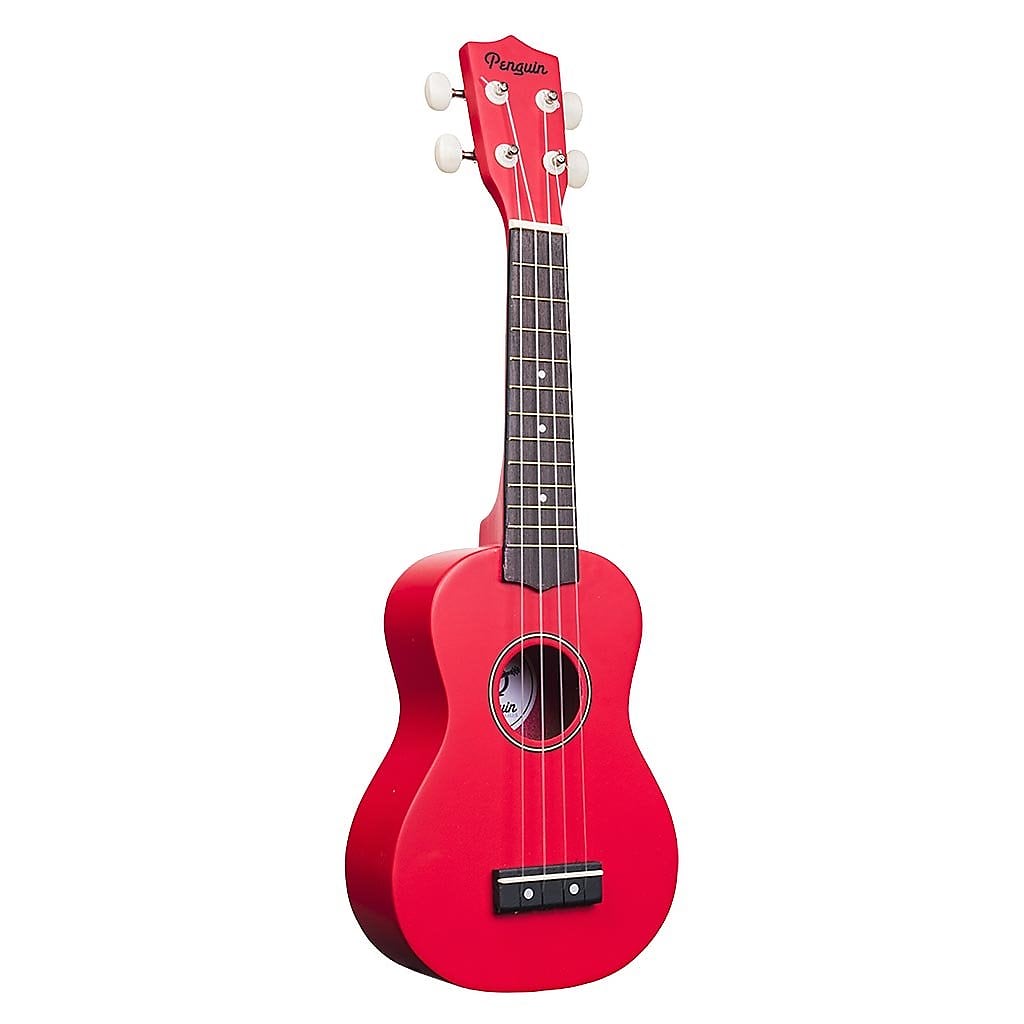 Penguin Ukulele - Red - Pickup Only
