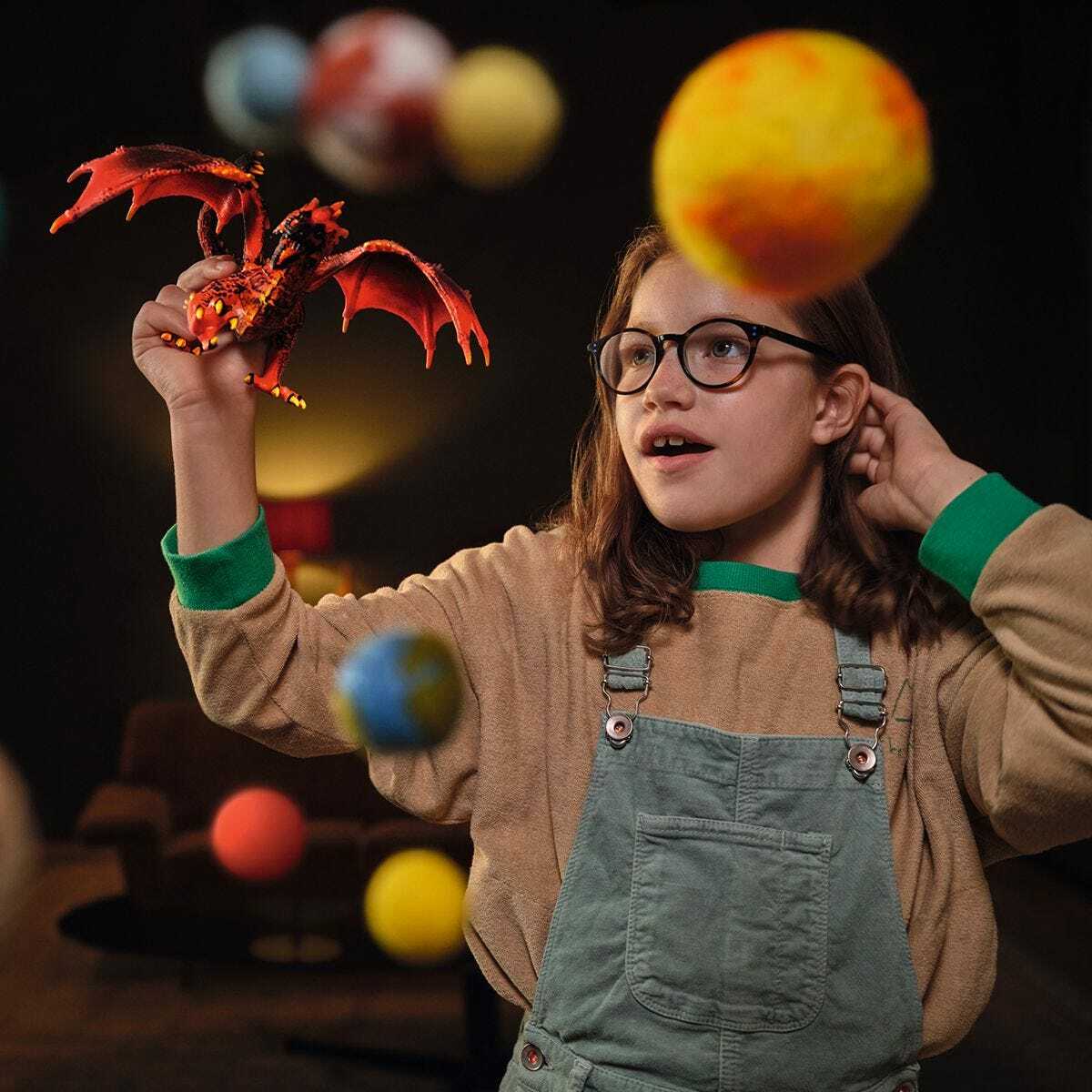 Lava Dragon Figurine