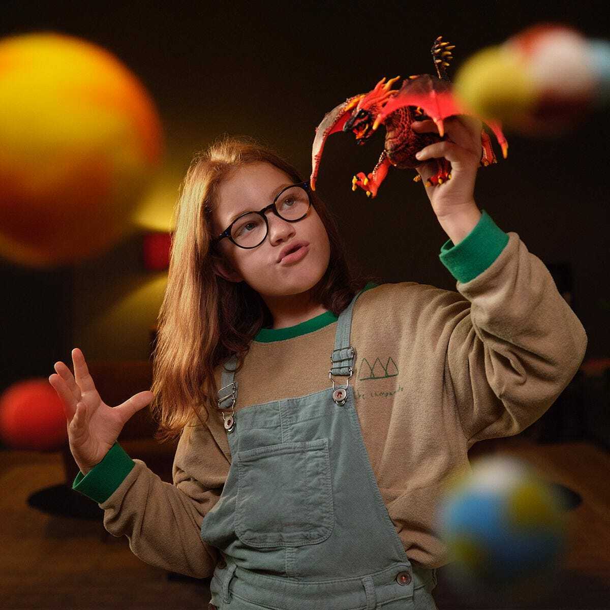 Lava Dragon Figurine