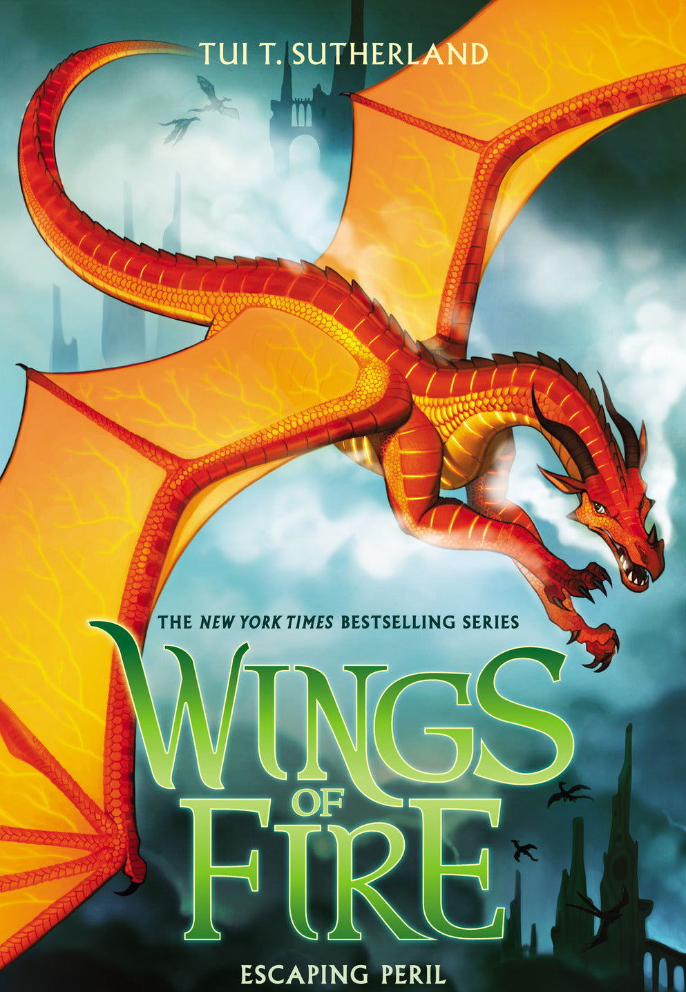 Wings of Fire 8: Escaping Peril - Hardcover