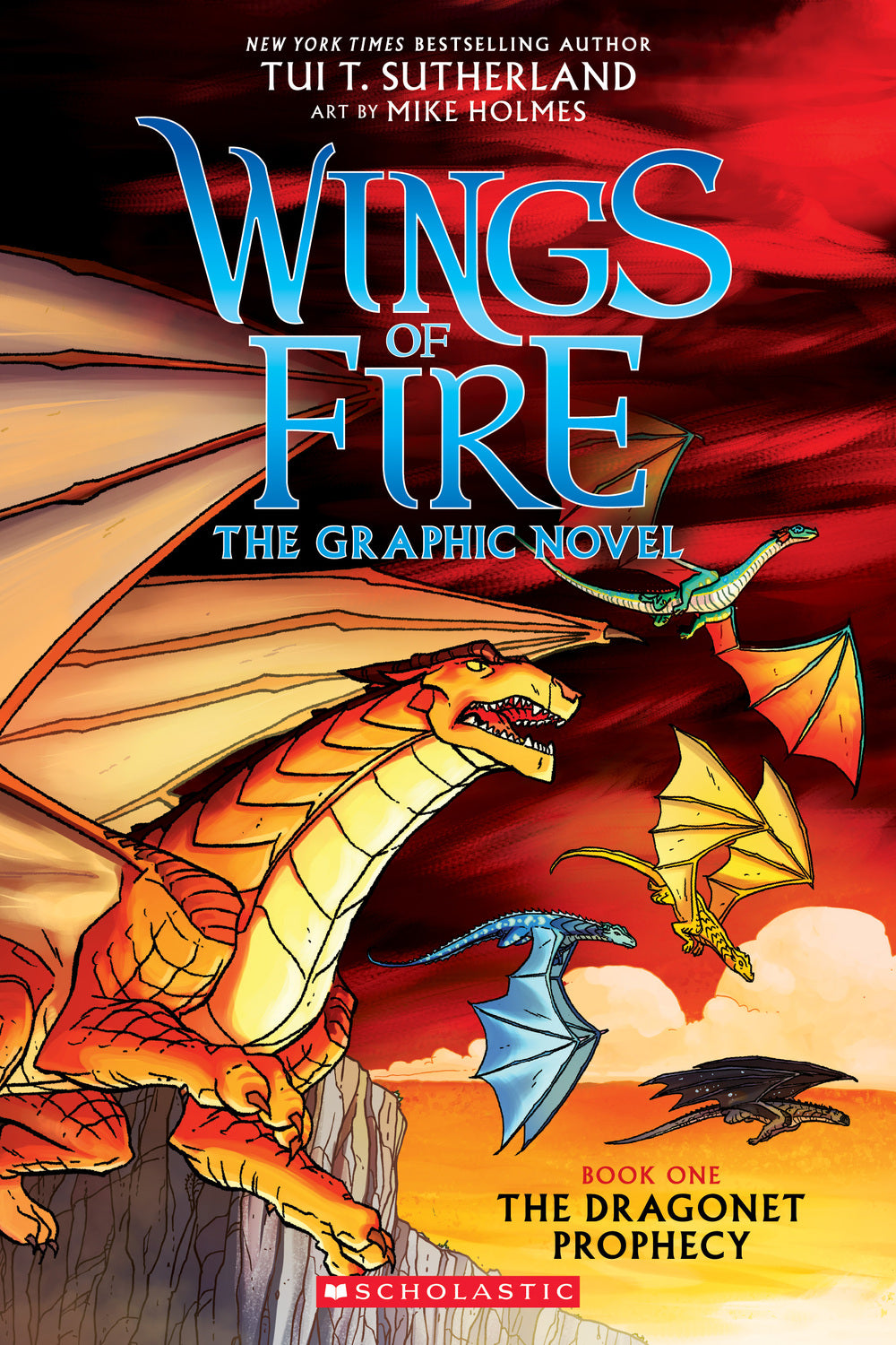 Wings of Fire Graphic Novel 1: The Dragonet Prophecy