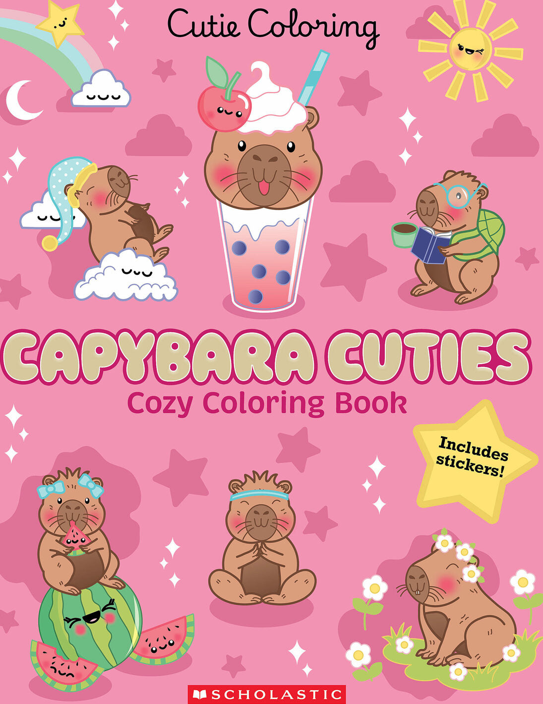 Capybara Cuties (Color & Chill)