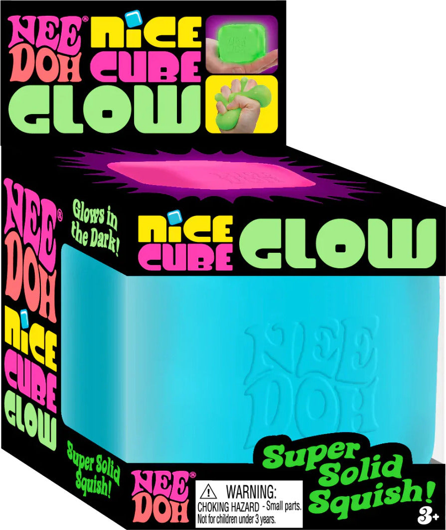 NeeDoh Glow Nice Cube (assorted)
