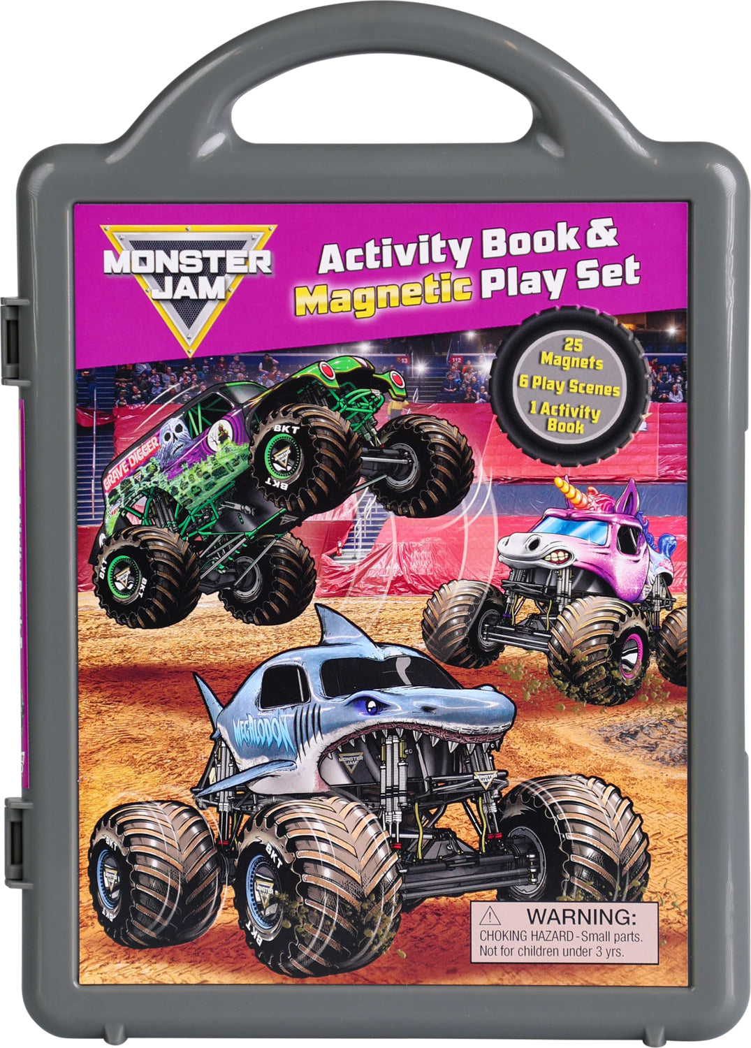 Monster Jam Magnetic Play Set