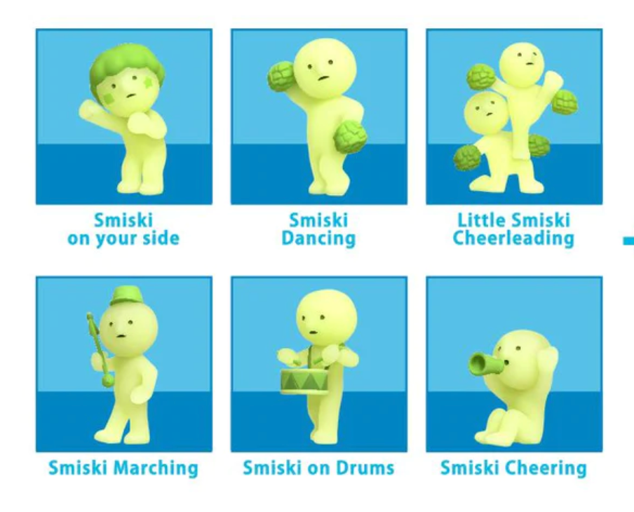 Smiski Cheer Series - Single - Blind Box