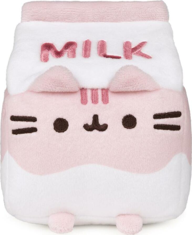 Pusheen Strawberry Milk Sip Plush - 6 in.
