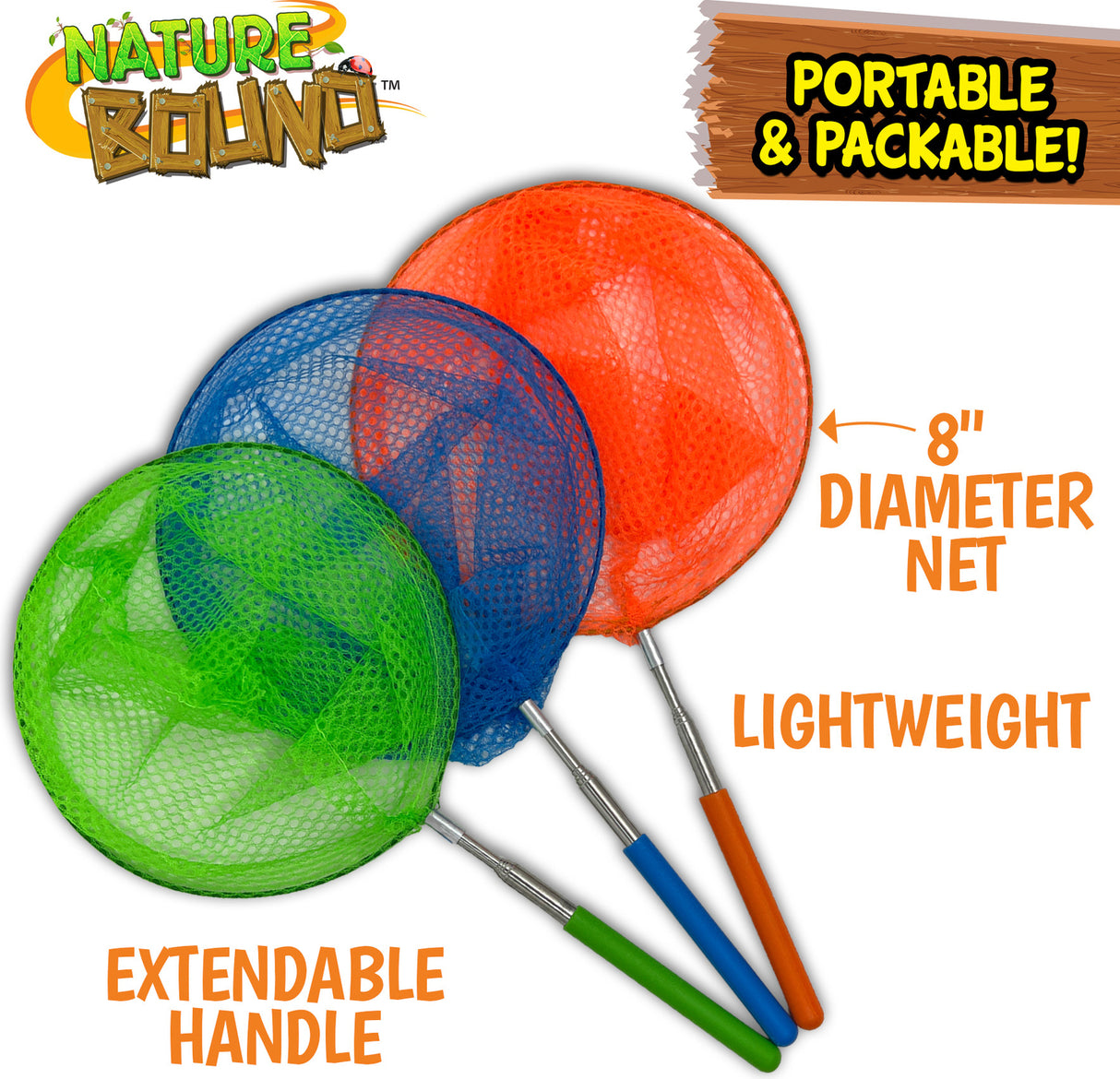 Telescopic Bug Net (assorted colors)