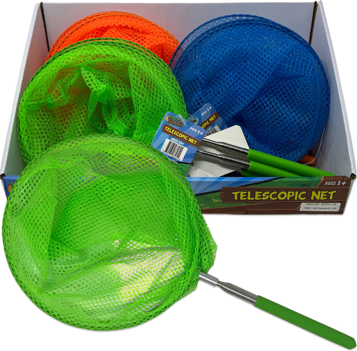 Telescopic Bug Net (assorted colors)