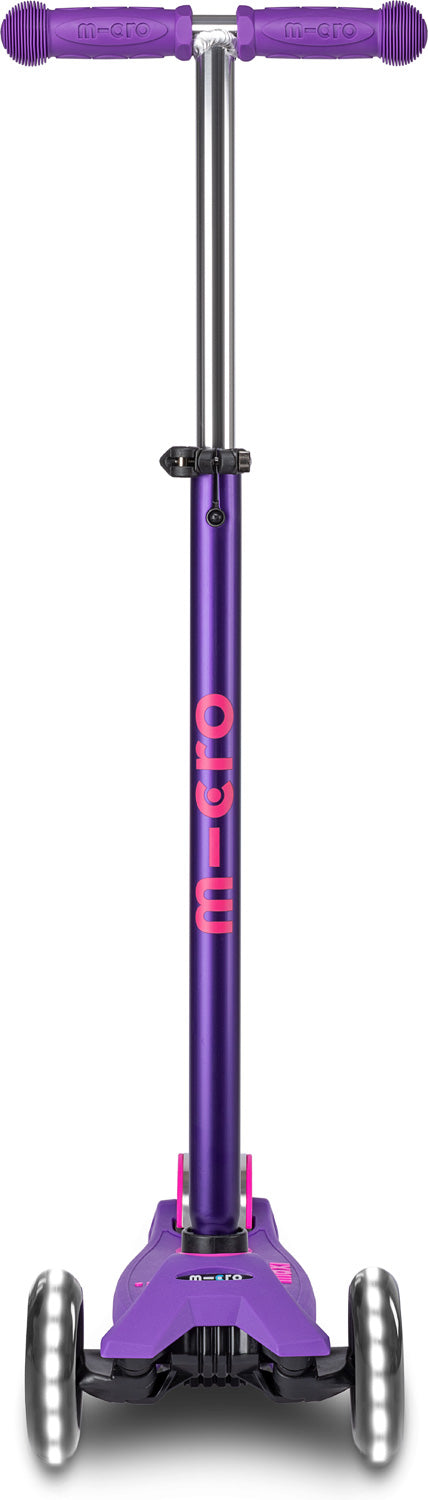 Maxi Deluxe LED Scooter - Purple - Pickup Only