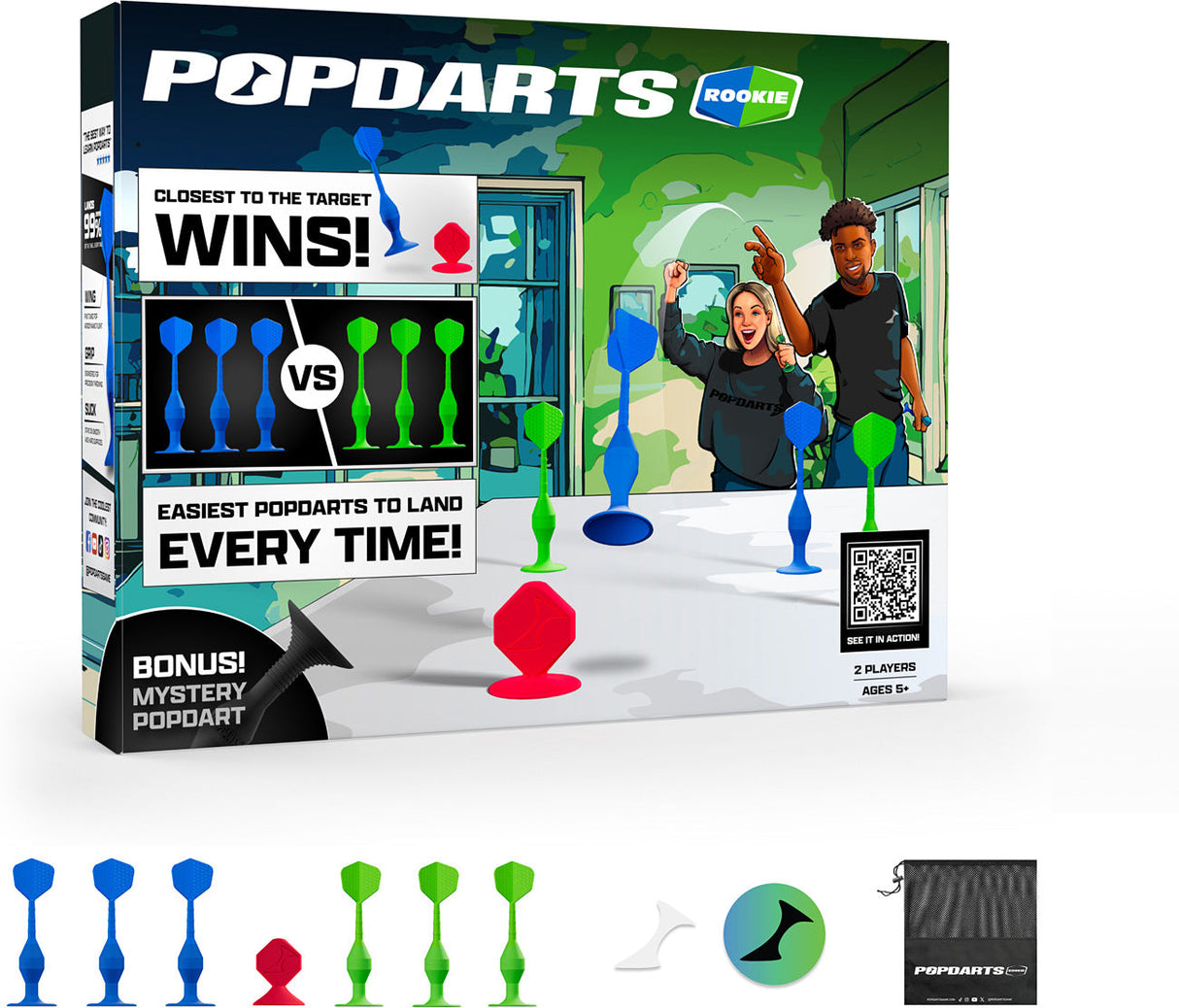 Popdarts Rookie - Blue & Green