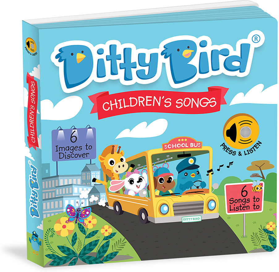 Ditty Bird Children's Songs - Interactive Musical Board Book Ditty Bird Books