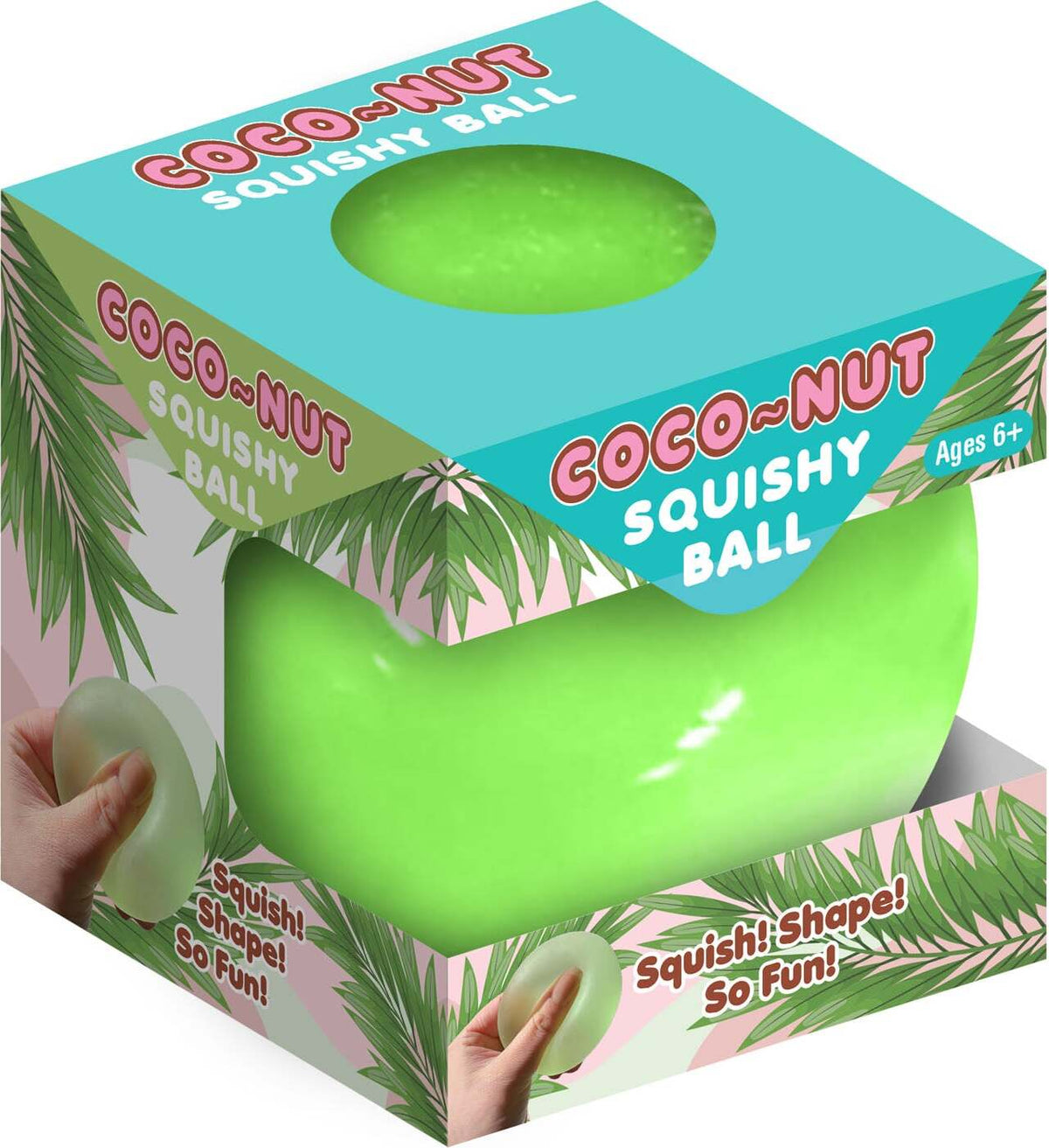 Coco~nut Squishy Ball