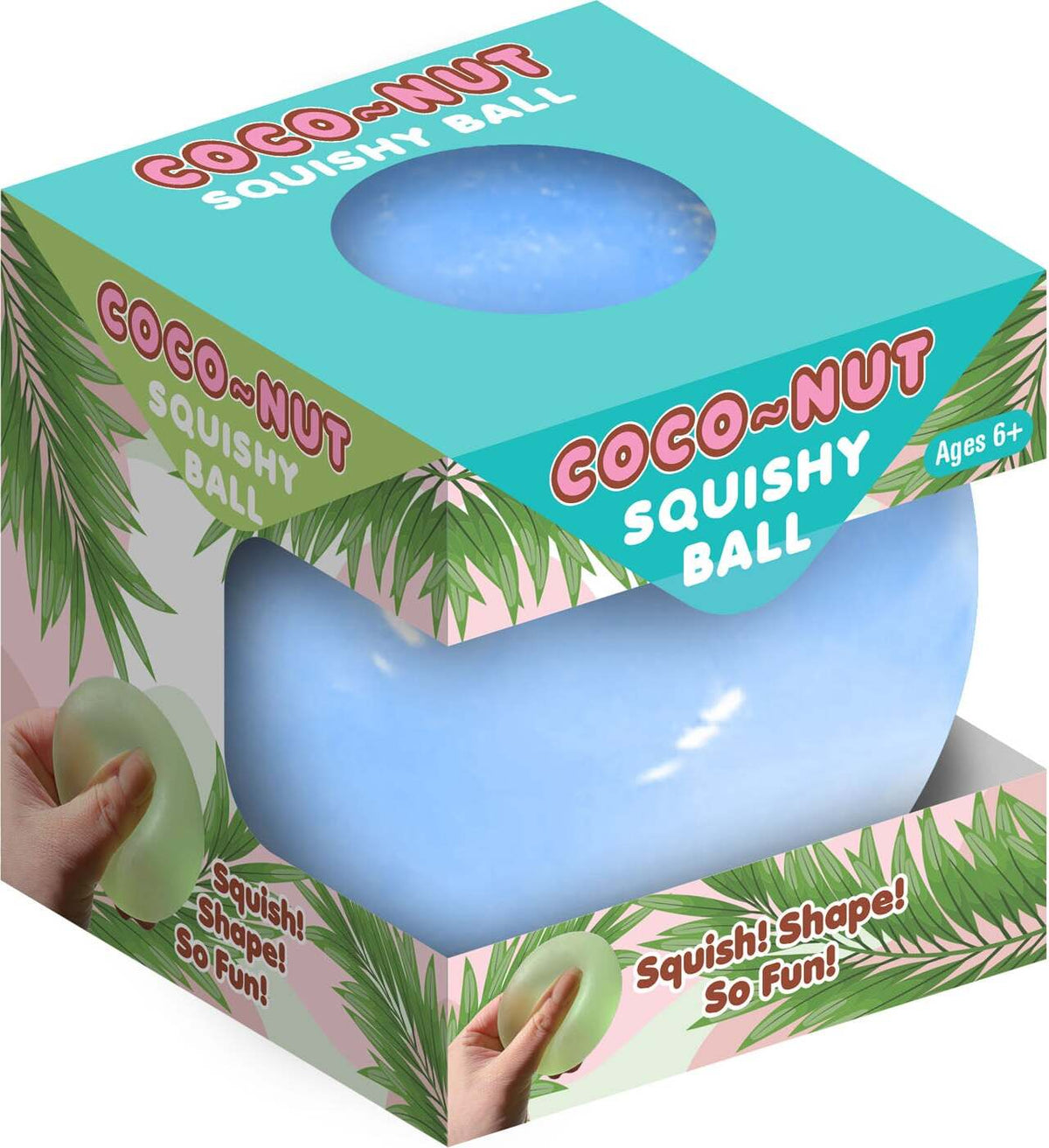 Coco~nut Squishy Ball