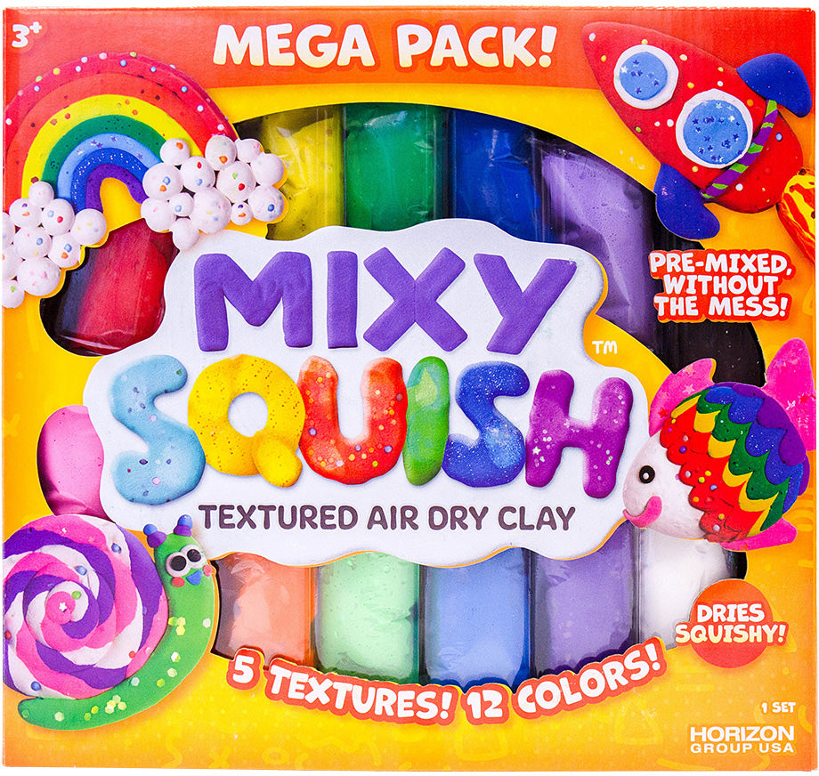 Mixy Squish Air Dry Clay Mega Pack